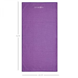 Serviette de yoga antidérapante