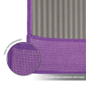Serviette de yoga antidérapante