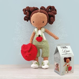 Kit crochet jolie poupée - lina