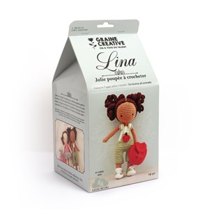 Kit crochet jolie poupée - lina