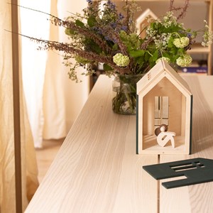 Maison de poupées aimantée forêt l