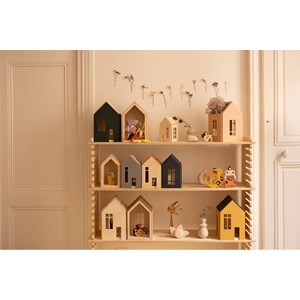 Maison de poupées aimantée nature l