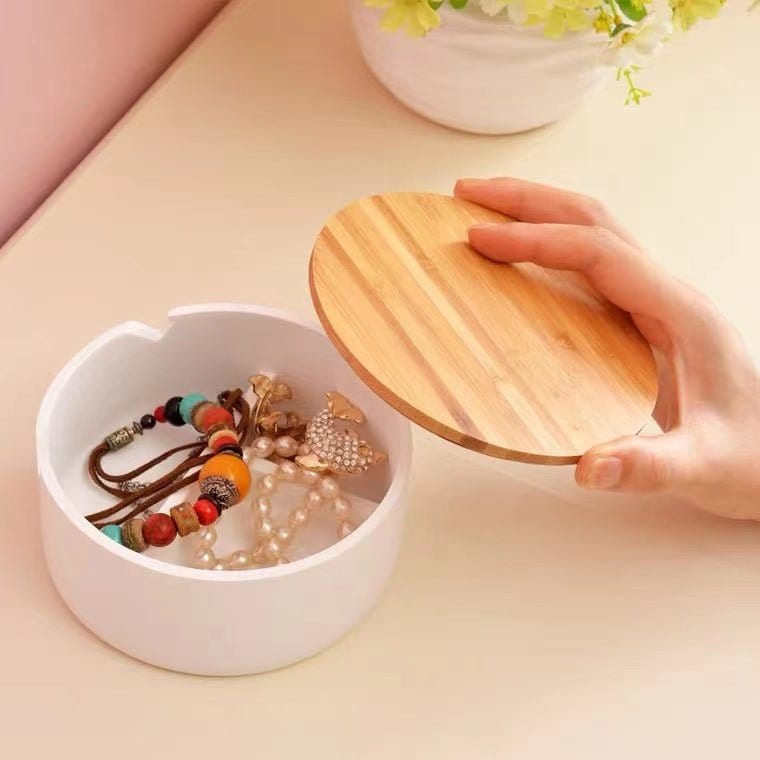 Boîte à Bijoux En Bambou Naturel - Modèle Jangal 15 Cm - Marque Paris Prix - Neuf étiqueté