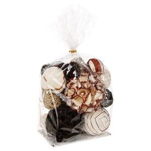 Pot pourri déco naturelle noir lot 12