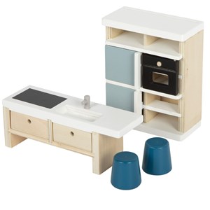 Meubles de cuisine pour maison de poupé