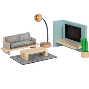 Meubles de salon pour maison de poupée