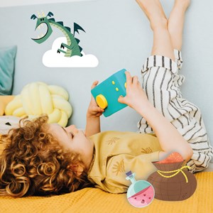 Lunii - coffret prince d'enfer - livre