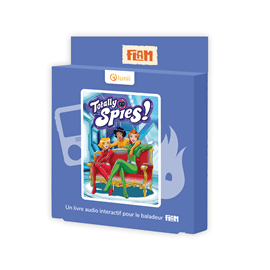 Lunii - coffret totally spies - livre