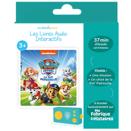 Lunii - coffret pat patrouille - livre