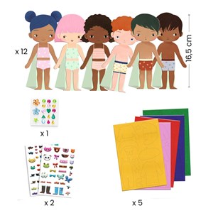 Coffret creatif - s?habiller de douceur