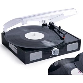 Platine vinyle compacte avec encodage mp