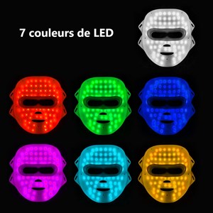 Masque led visage luminotherapie