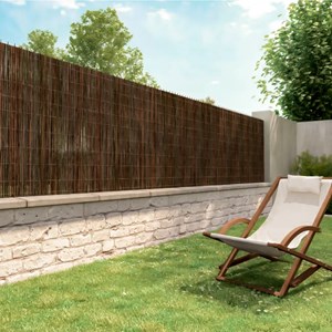 Canisse en osier naturel - 1 x 5 m