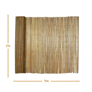 Canisse en bambou refendu - 2 x 5 m