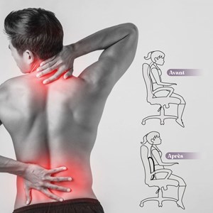 Coussin de soutien lombaire
