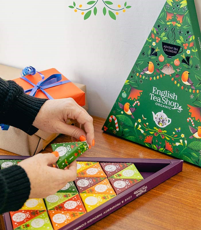 Calendrier de l'avent thés infusions bio