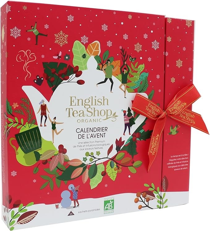 Calendrier de l'avent thés infusions bio