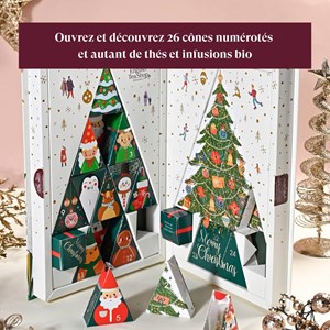 Calendrier de l'avent thés infusions bio