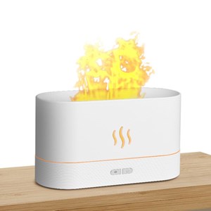 Diffuseur huile essentielle flamme blanc