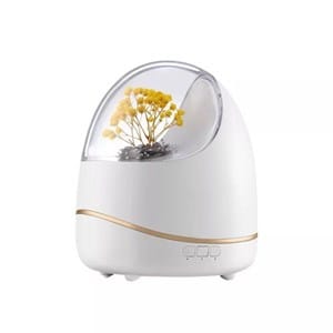 Diffuseur huile essentielle fleur jaune