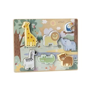 Animaux de puzzle encastrer