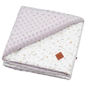 Couverture réversible en minky sidonia