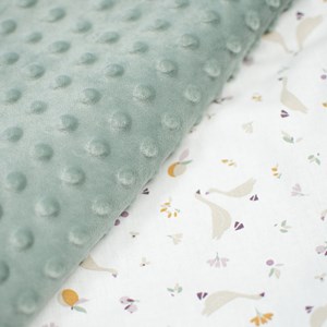 Couverture minky réversible sidonia