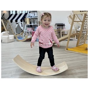 Planche à bascule en bois