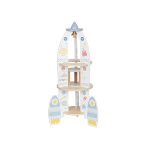 Fusée en bois et accessoires