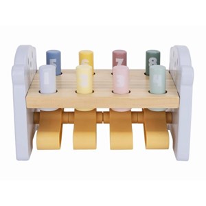 Jeu marteau ours en bois avec chiffres