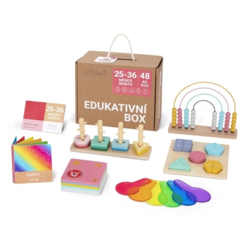 EliNeli - Coffret pédagogique jouets d'éveil