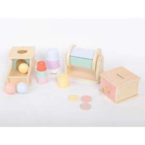 Coffret de jouets montessori