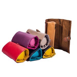 Trousse bijoux cuir emma glacé