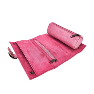 Trousse bijoux cuir emma rose