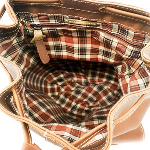 Sac à dos cuir indiana city glacé