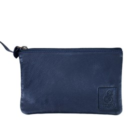 Trousse plate cuir dany marine