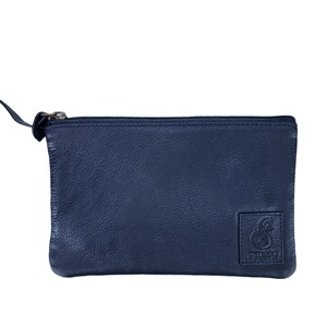 Trousse plate cuir dany marine
