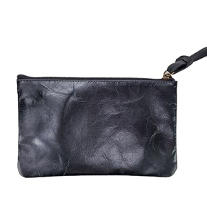 Trousse plate cuir dany noir