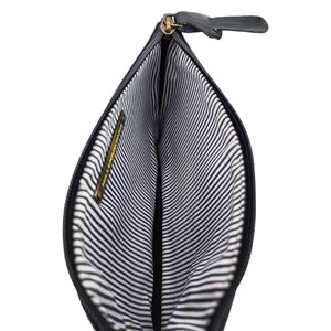 Trousse plate cuir dany noir