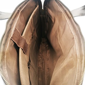 Sacoche ordi cuir graham marron