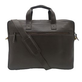 Sacoche ordi cuir graham marron