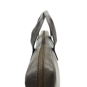 Sacoche ordi cuir graham marron