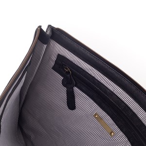 Pochette cuir joséphine marine