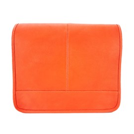 Besace messager cuir maxime orange