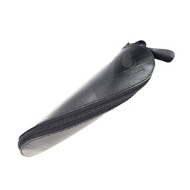 Trousse cuir twisty noir