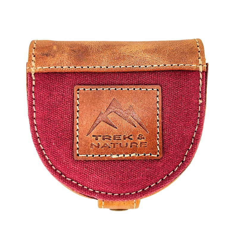 Artisanet - Porte-monnaie kermit bordeaux