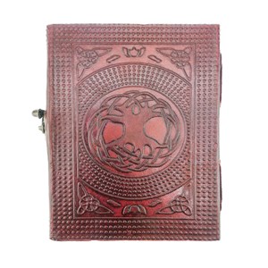 Carnet cuir hook tree pm