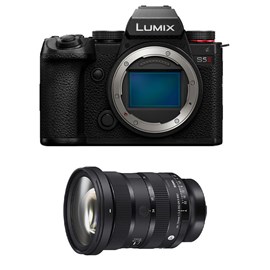 Panasonic lumix s5 mark ii + sigma objectif 24-70mm f2.8 dg dn ii art