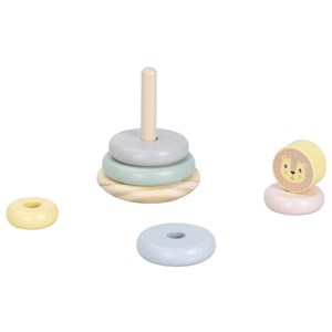 Tour à anneaux empilable lion