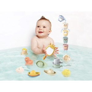 Jeux bain 5 en 1 avec animaux du zoo